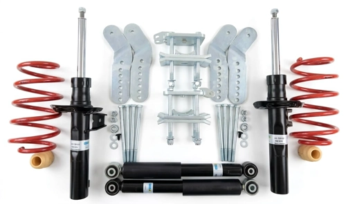 VW Caddy Mk3/4 2K -60mm Eibach Lowering Springs, Adj Shackle & Bilstein Shocks Kit